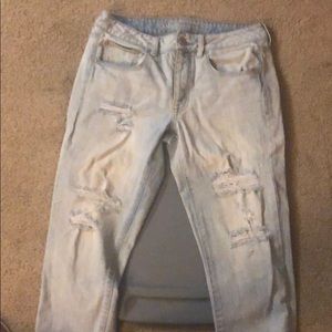 Light washed jeans